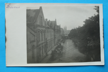 Foto Ansichtskarte AK Soissons 1918 Zivilhofspital Strassenansicht Frankreich France 02 Aisne